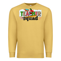 Antique Gold teacher squad Premium Sweatshirt - NancyCooperArtShop