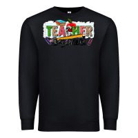 Black teacher squad Premium Sweatshirt - NancyCooperArtShop