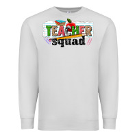 Dove Grey teacher squad Premium Sweatshirt - NancyCooperArtShop