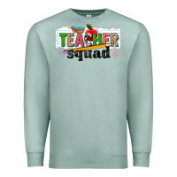Seafoam teacher squad Premium Sweatshirt - NancyCooperArtShop