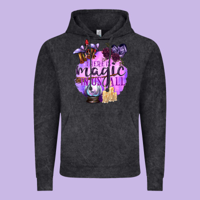 There Is Magic In Us All Vintage Hoodie Designed By Texasbilliewilder