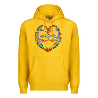 Lemon autism heart Premium Hoodie - Artiststas