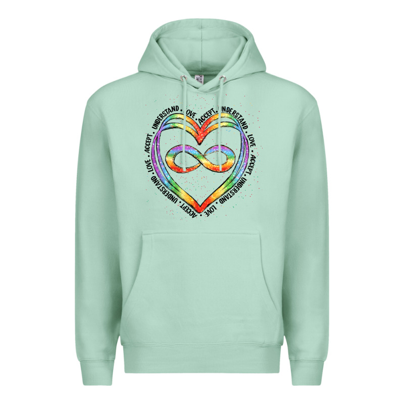 Autism Heart Premium Hoodie by Artiststas | Teevron