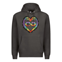 Smoke autism heart Premium Hoodie - Artiststas