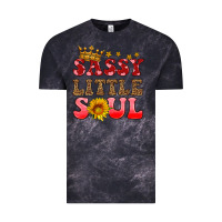 Cloud Black sassy little soul Vintage Tee - HRA Design Shop
