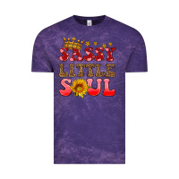 Cloud Purple sassy little soul Vintage Tee - HRA Design Shop
