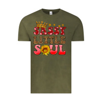 Vintage Olive sassy little soul Vintage Tee - HRA Design Shop