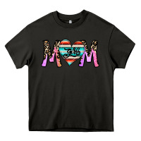 Asphalt girl mom Heavy Core Tee - CowhideDigitalArt