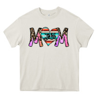 Cream girl mom Heavy Core Tee - CowhideDigitalArt