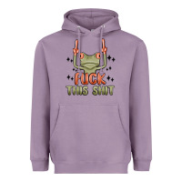 Lavender fuck this shit Heavyweight Hoodie - MaliasSmallBusiness