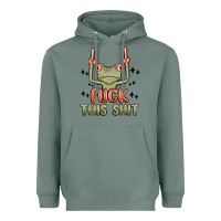 Sage fuck this shit Heavyweight Hoodie - MaliasSmallBusiness