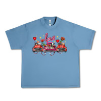 Pebble Blue valentine's day farm trucks farm animals Urban Heavy Tee - FaDigitalArtStudio