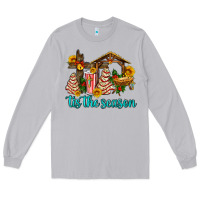 Moon Dust tis the seasin with christmas cake abd jesus Long Sleeve Tee - AdoDesignShop