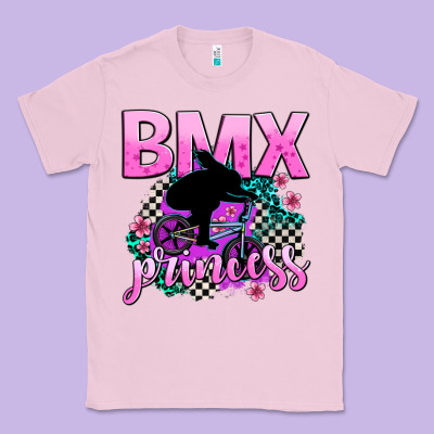 Bmx Princess Classic Tee Designed By Adodesignshop