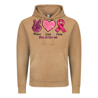 Vintage Camel breast cancer peace love cure Vintage Hoodie - RanaPortraitStore