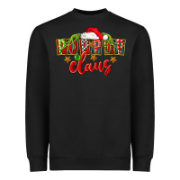 Black christmas pop pop claus Heavyweight Sweatshirt - FaDigitalArtStudio