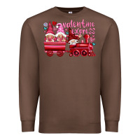 Chestnut valentines express with gnomies Premium Sweatshirt - NancyCooperArtShop