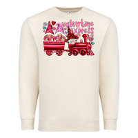 Sandshell valentines express with gnomies Premium Sweatshirt - NancyCooperArtShop