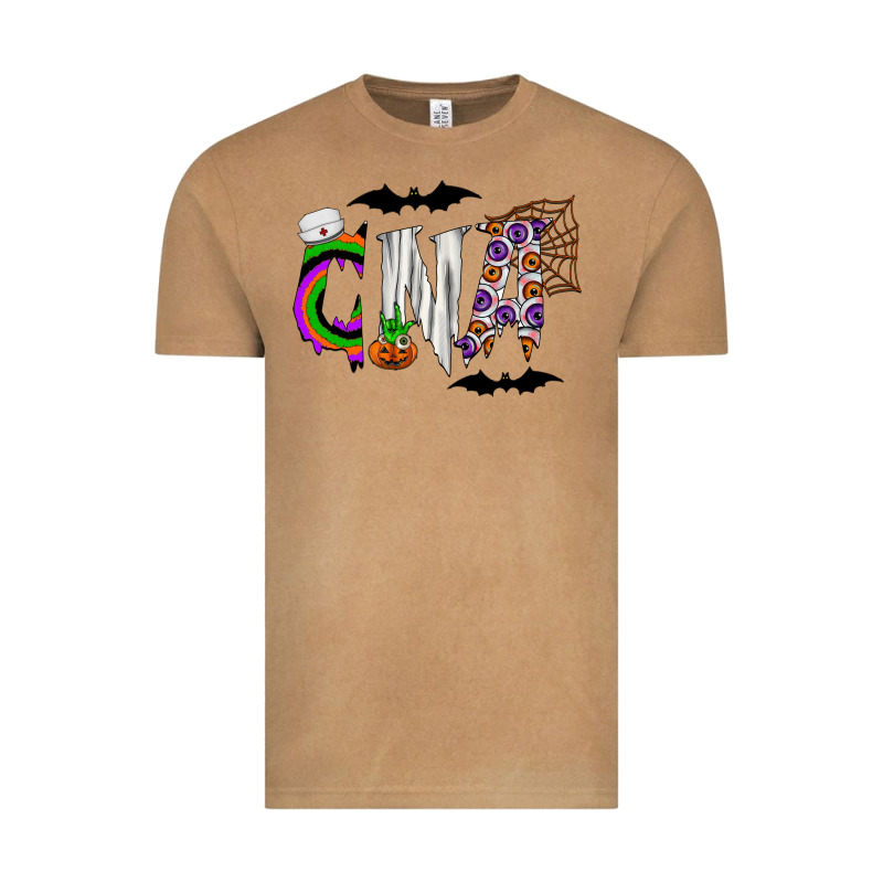 Halloween Cna Vintage Tee by CowhideDigitalArt | Teevron