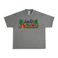 Tornado hello summer Urban Heavy Tee - CowhideDigitalArt