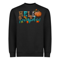 Black hello pumpkin Heavyweight Sweatshirt - HRA Design Shop