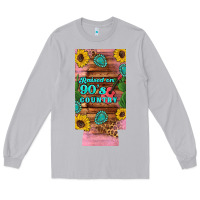Moon Dust raised 90's country guitar cactus sunflower's 12 oz can cooler  (slim) Long Sleeve Tee - Artiststas