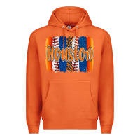 Carrot houston baseball team spirit brushstrokes Premium Hoodie - Artiststas