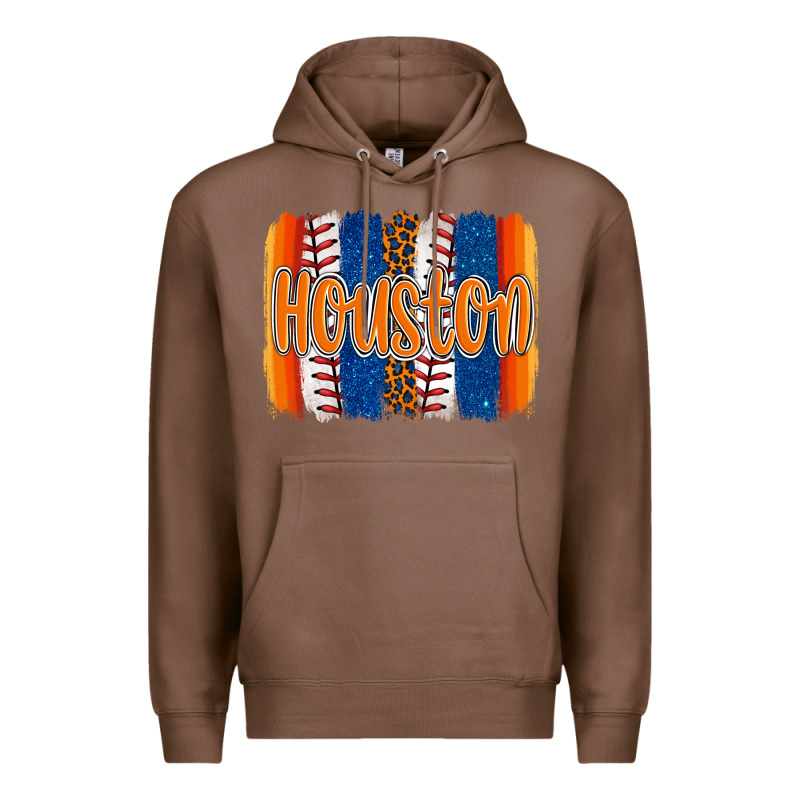 Houston Baseball Team Spirit Brushstrokes Premium Hoodie by Artiststas | Teevron