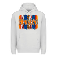 Dove Grey houston baseball team spirit brushstrokes Premium Hoodie - Artiststas