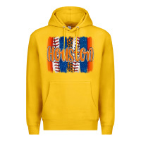 Lemon houston baseball team spirit brushstrokes Premium Hoodie - Artiststas