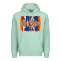 Seafoam houston baseball team spirit brushstrokes Premium Hoodie - Artiststas