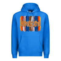 True Royal houston baseball team spirit brushstrokes Premium Hoodie - Artiststas