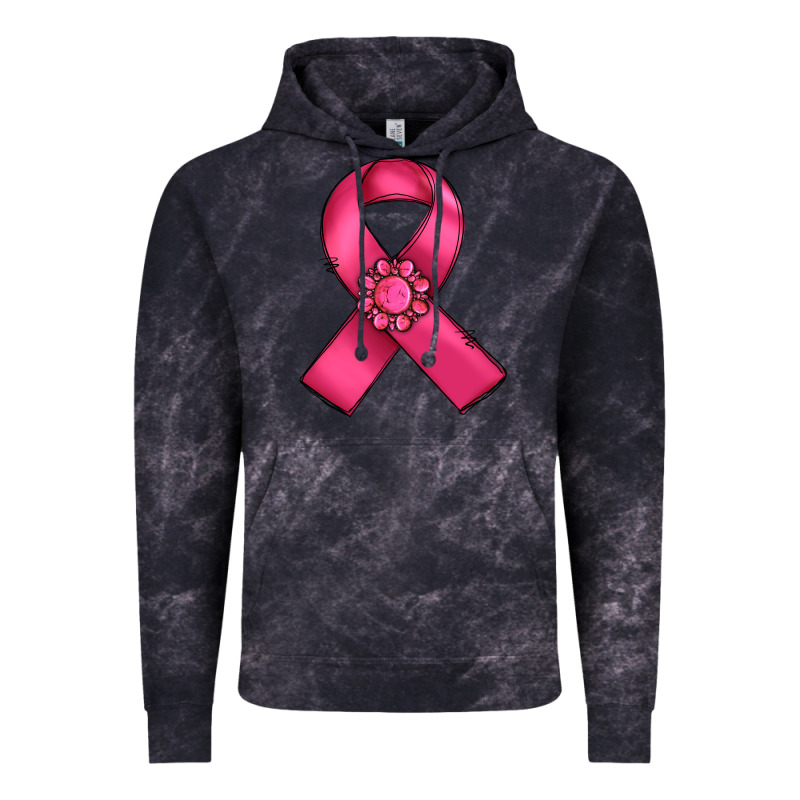 Breast Cancer Awareness Ribbon Vintage Hoodie by RanaPortraitStore | Teevron