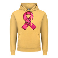 Vintage Mustard breast cancer awareness ribbon Vintage Hoodie - RanaPortraitStore