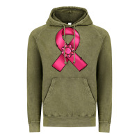 Vintage Olive breast cancer awareness ribbon Vintage Hoodie - RanaPortraitStore
