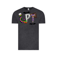 Vintage Black lpt Vintage Tee - CowhideDigitalArt