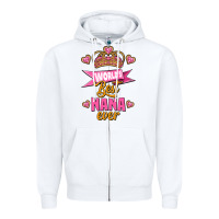 White world's best nana ever Zipper Hoodie - Jasminsmagicworld