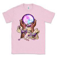 Bubblegum Pink stay witchy Classic Tee - BundleAndBundleShop
