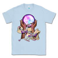 Dusty Blue stay witchy Classic Tee - BundleAndBundleShop
