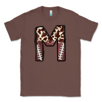 Chestnut name footballcow print letter m Classic Tee - CowhideDigitalArt