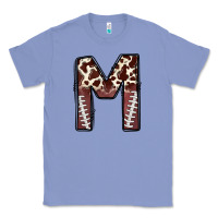 Colony Blue name footballcow print letter m Classic Tee - CowhideDigitalArt