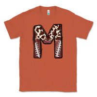 Copper name footballcow print letter m Classic Tee - CowhideDigitalArt
