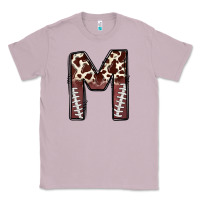 Lilac name footballcow print letter m Classic Tee - CowhideDigitalArt