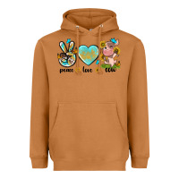 Meerkat peace love cute cow Heavyweight Hoodie - NancyCooperArtShop