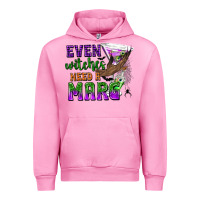 Fuchsia Pink Even Witches Need a Marg Urban Hoodie - texasbilliewilder