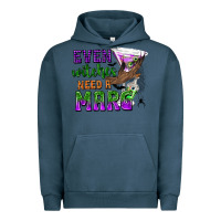 Pigment Midnight Navy Even Witches Need a Marg Urban Hoodie - texasbilliewilder