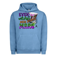 Pigment Pebble Blue Even Witches Need a Marg Urban Hoodie - texasbilliewilder