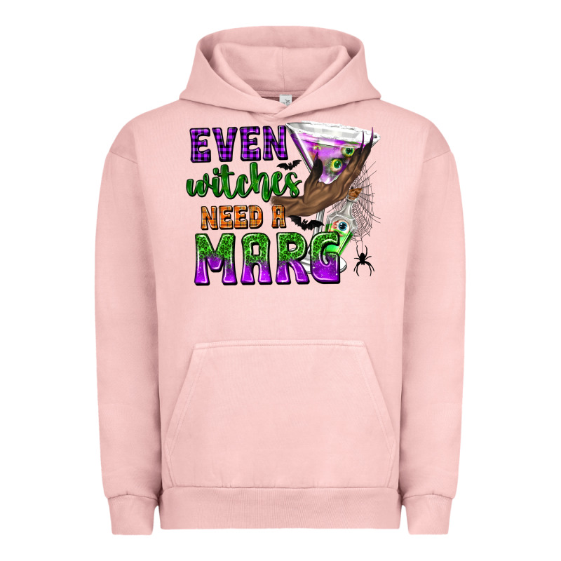 Even Witches Need A Marg Urban Hoodie by texasbilliewilder | Teevron