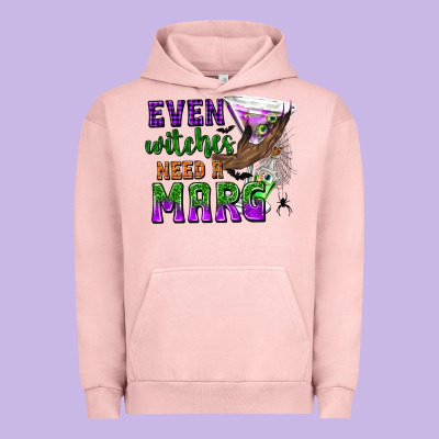 Even Witches Need A Marg Urban Hoodie Designed By Texasbilliewilder