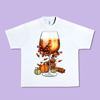 Thanksgiving Fall Urban Heavy Tee Designed By Fadigitalartstudio
